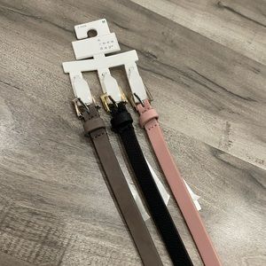 Trio Skinny Belts | Size M | 39.5in long